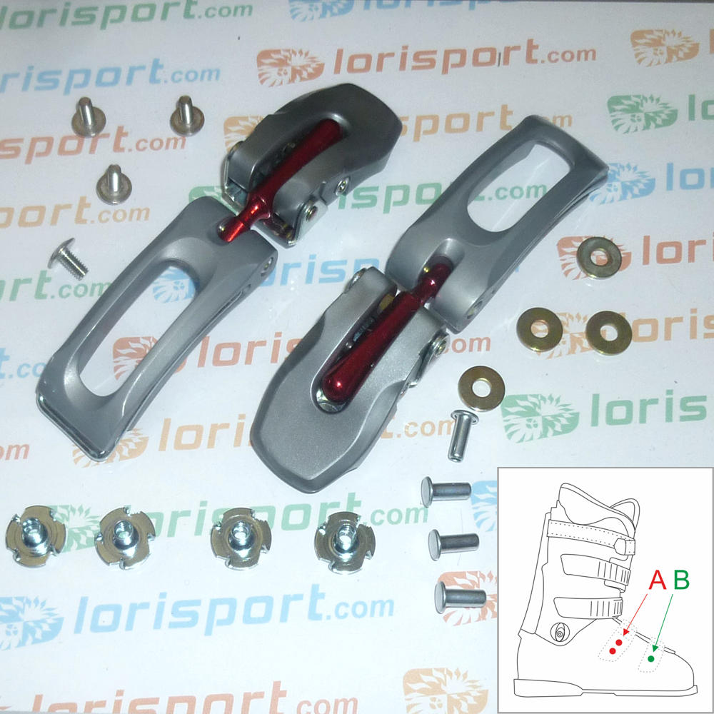 SALOMON - KIT GANCI REGOLABILI SCI / SKI SET BUCKLES ADJUSTMENTS
